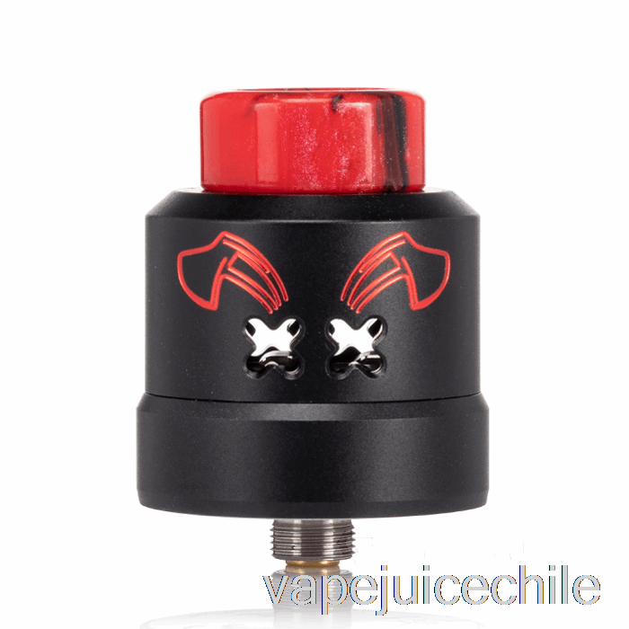 Vape Vhile Hellvape Conejo Muerto Max 28 Mm Bf Rda Negro Rojo